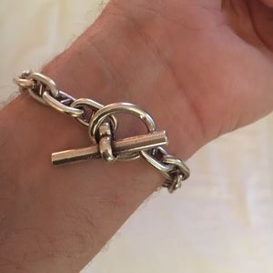 Hermès Chain d’Ancre Sterling Silver Bracelet